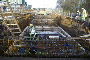 Reinforced Slab to Rail Freight